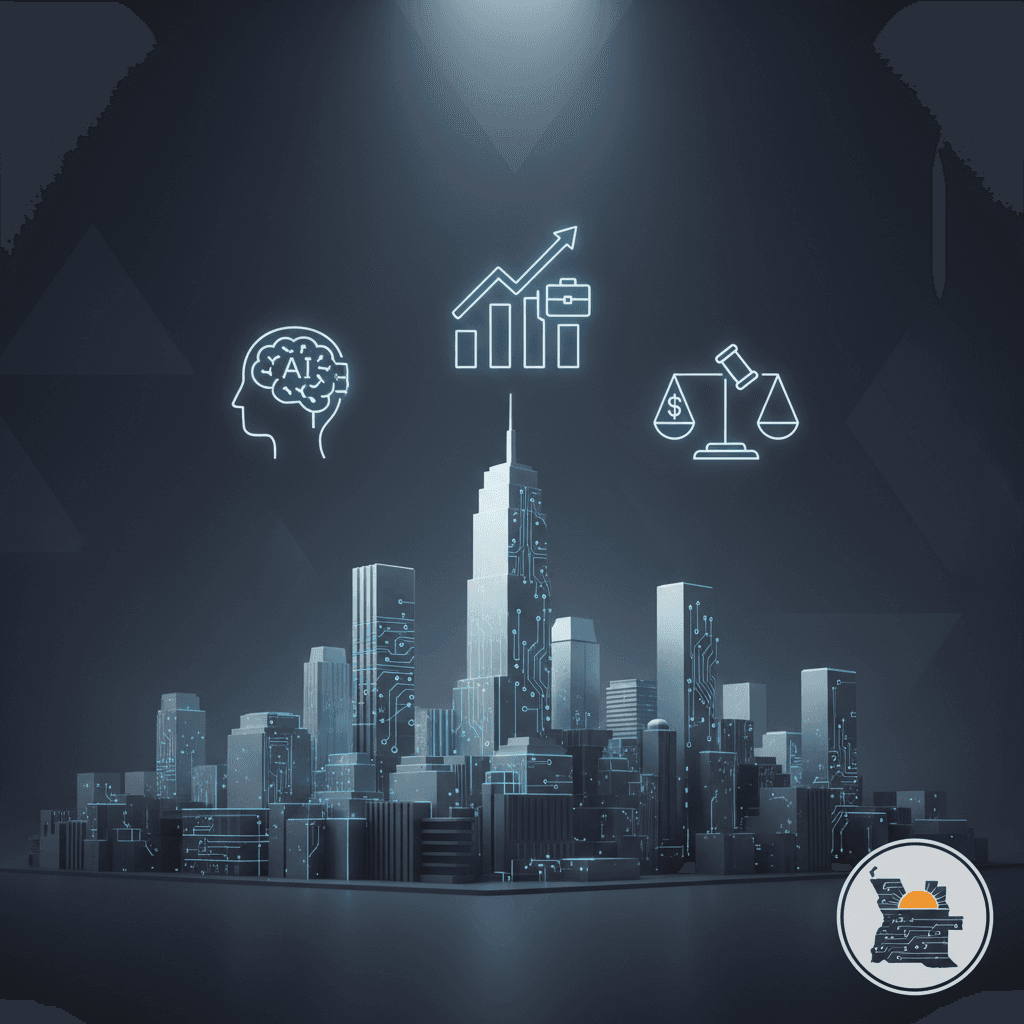 Futuros de Nova York estáveis: IA, emprego e Fed no radar dos mercados